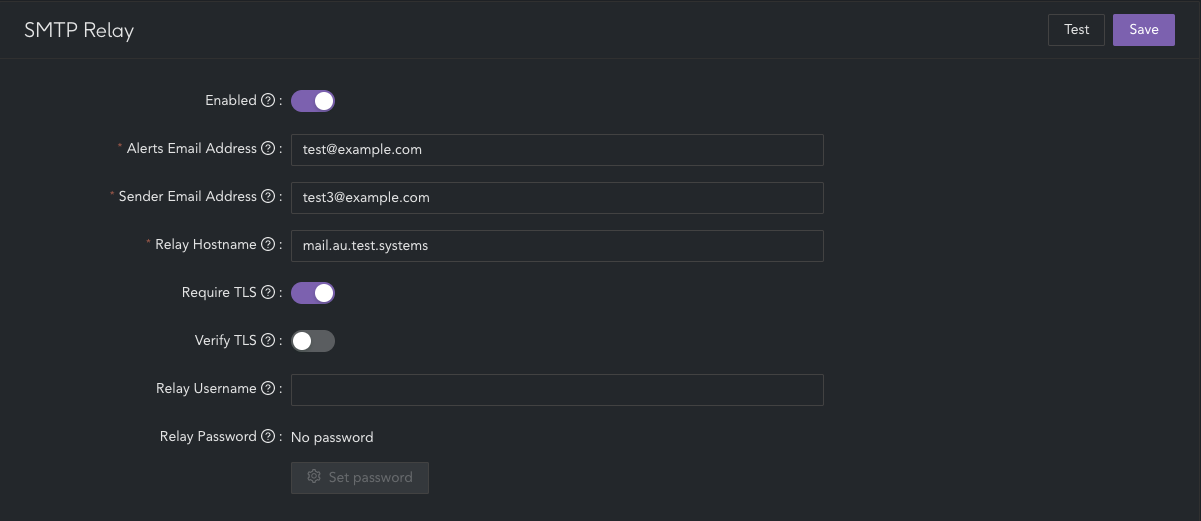 SMTP Relay